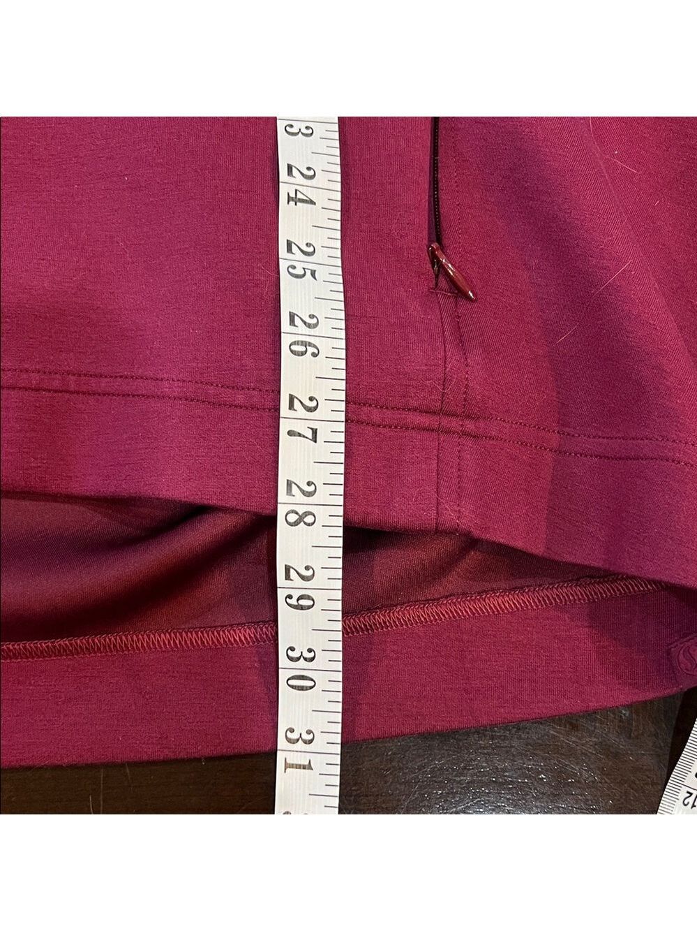 Lululemon Modal-Blend Turtleneck Tunic in Deep Luxe (Burgundy) - Picture 16 of 17